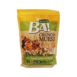 BAKALLAND Muesli Dried Fruits&Honey 300g