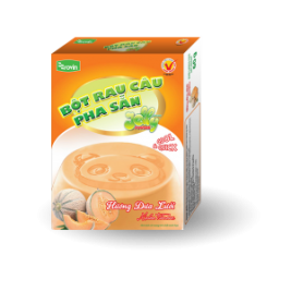 Bột rau câu pha sẵn hương Dưa lưới Rovin  60g 