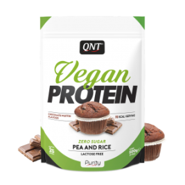 Bột protein chay không đường hiệu QNT  500g 