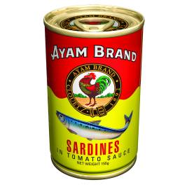 Cá trích sốt cà chua Ayam Brand  155g 