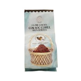 Cà phê Con Sóc hạt 100% Robusta  200g