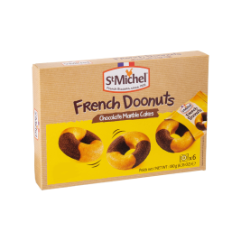Bánh bông lan donut vân socola St Michel 180g