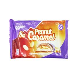 Sôcôla Nhân Đậu Phộng Peanut & Caramel Hiệu Milka 185g