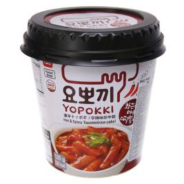 Bánh Gạo Cốc Topokki Siêu CayYopokki  120g