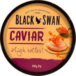 Sốt chấm vị trứng cá muối Caviar hiệu Black Swan  200g