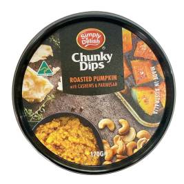 Sốt bí đỏ, điều, phô mai Simply Delish (170g)