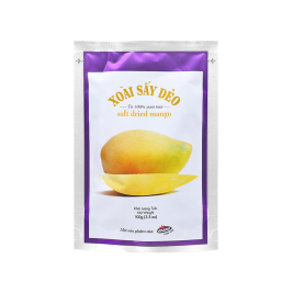 Xoài dẻo tự nhiên 0 đường Vinamit  100g