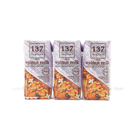 137 Degrees Walnut Milk Original (180ml×3)