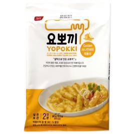 Bánh gạo gói xốt bơ hành Yopokki   240g