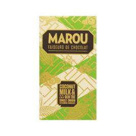 Sôcôla Đen Bếntre 55% Hương Sữa Dừa Marou 80G