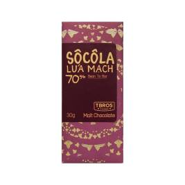 Socola Đen 70% Hương Mạch Nha 30G