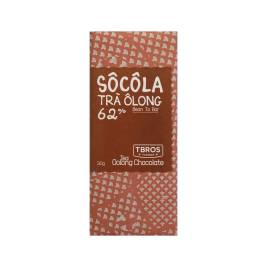 Socola Đen 62% Hương Trà Olong 30G