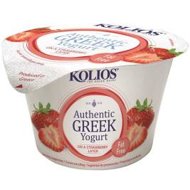 Sữa Chua Hy Lạp Kolios Vị Dâu 0% Béo, 150g