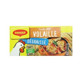 Viên Súp Gà Tách Béo Bouillon Kub Volaille Dégraissé Hiệu Maggi 120g