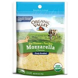 Phô mai bột Mozarella Organic Valley (168g)