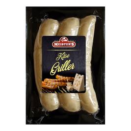 Meister BBQ Sausage with Cheese Flavor from Germany, 300g Pack