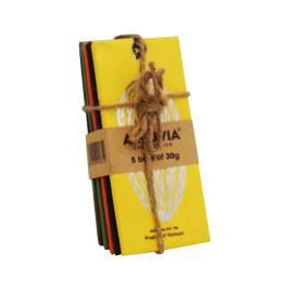 Alluvia bộ 5 thanh socola  150g