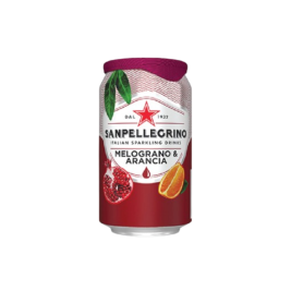 San Pellgrino Pomegranate&Orange Can (330ml)