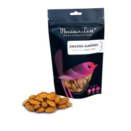 Monsieur Luxe Hạt hạnh nhân nguyên vỏ (100g)