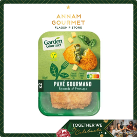 Bít tết chay cải bó xôi & phô mai Garden Gourmet (180g)