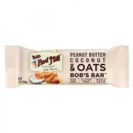 Thanh ngũ cốc yến mạch, dừa, bơ đậu phộng hiệu Bob's Red Mill 50g