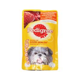 Pedigree SốT Chó LớN Vị Bò HầM Và Rau Củ (130G)