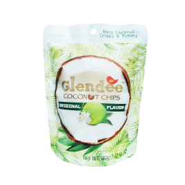 Dừa sấy vị truyền thống Coconut Chips Original hiệu Glendee 40g