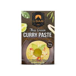 Sốt cà ri Xanh ớt xanh & sả chanh Thai Green Curry Paste hiệu deSiam 70g