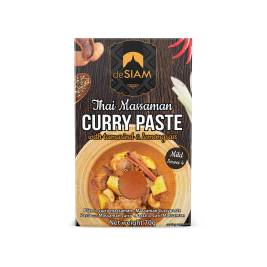 Sốt cà ri Massaman me & sả chanh Thai Massaman Curry Paste hiệu deSiam 70g
