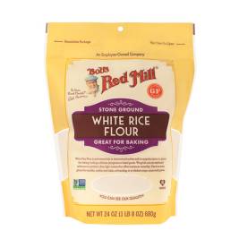 Bột gạo làm bánh White Rice Flour hiệu Bob's Red Mill 680g