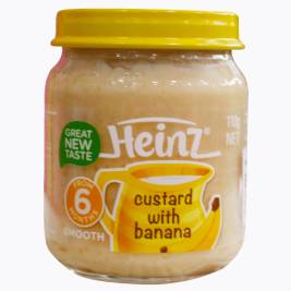 Custard và chuối hiệu Heinz  110g 