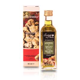 Dầu Ô Liu Nguyên Chất Hương Nấm Truffle Trắng il Tartufo di Paolo, Chai Thủy Tinh 55ml