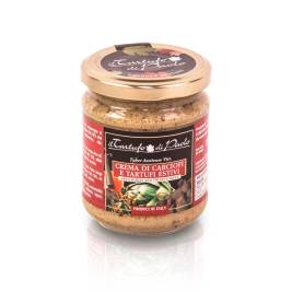 il Tartufo di Paolo Artichokes And Black Truffle Sauce, Glass Jar 180g
