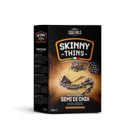 Bánh crackers hạt chia Semi Di Chia hiệu Skinny Thins 150g
