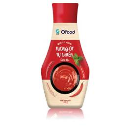 Tương ớt tự nhiên cay dịu O'Food  250g