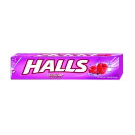 Halls raspberry candy  3.1gx9