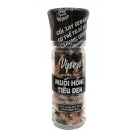 Vipep Black Pepper Himalayan Salt  90G