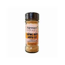 Gừng Bột Hữu Cơ Farmers (40G)