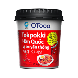 Tokpokki Hàn Quốc Vị Truyền Thống O'Food 105g