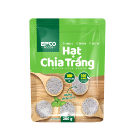 Epco Foods White Chia Seeds Bag (200g)