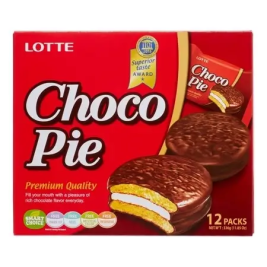 Lotte Choco pie bánh mềm vị truyền thống (12x28g)