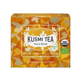 Trà hoa quả hữu cơ Kusmi Tea Sweet Break 50g