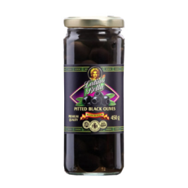 Trái Ô liu đen không hạt hiệu Latino Bella 450g