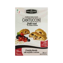 Pan Ducale Cantuccini RedFruit, Oat Org180g