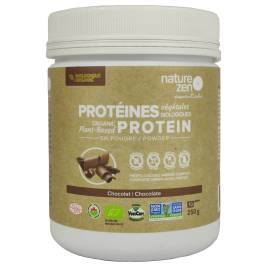 NatureZen Bột protein thực vật hữu cơ vị Chocolate  250g