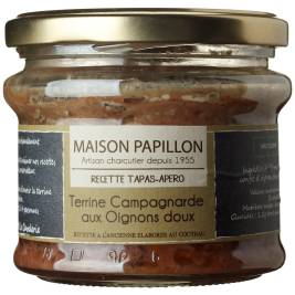 Pa tê gan heo đồng quê với hành ngọt Maison Papillon (160g)