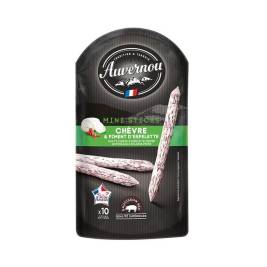 Auver. Dried Saus. Sticks Goat Cheese/Espelette (100g)