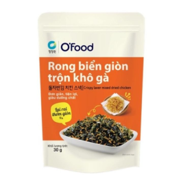 O'Food Rong Biển Giòn Trộn Khô Gà (30g)
