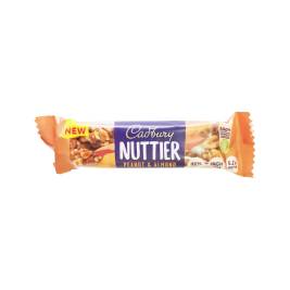 Cadbury Nuttier Peanut/Almond Choco Bar (40g)