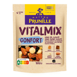 Prunille Hôn hợp Hạt, Mơ, Chuối & Lý Chua Đen 180g